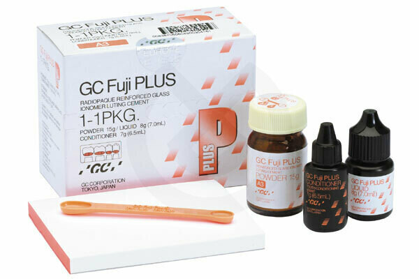 FUJI PLUS FULL SET
GC
CEMENTO DEFINITIVO IONOMERO DE VIDRIO