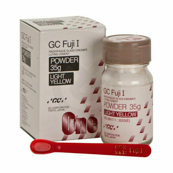 FUJI I POLVO
GC
CEMENTO DEFINITIVO IONOMERO DE VIDRIO
