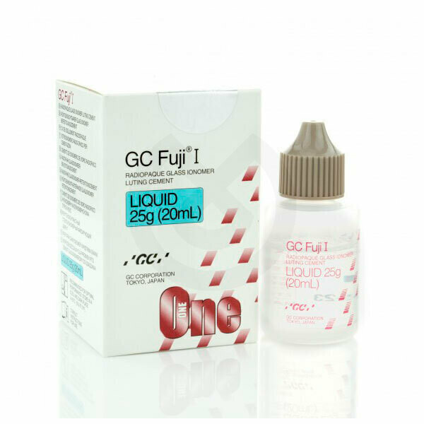 FUJI I LIQUIDO
GC
CEMENTO DEFINITIVO IONOMERO DE VIDRIO