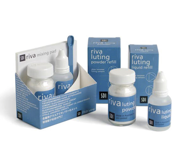 RIVA LUTING
SDI AUSTRALIA
CEMENTO DEFINITIVO IONOMERO VIDRIO