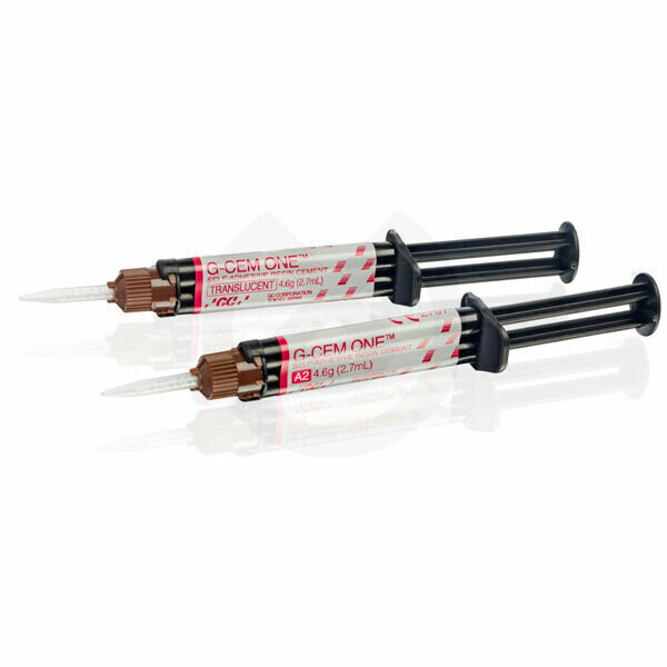 G-CEM ONE SINGLE REFILL WO BLANCO OPACO
GC
CEMENTO DEFINITIVO