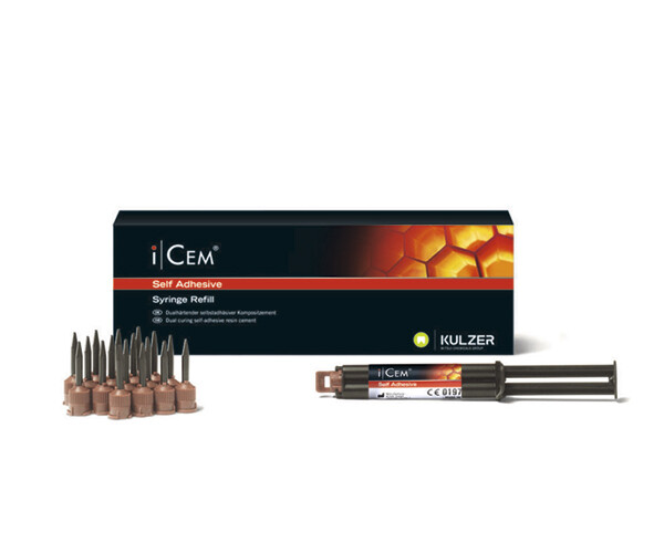 ICEM SELF ADHESIVE SYRINGUE
KULZER
CEMENTO DEFINITIVO