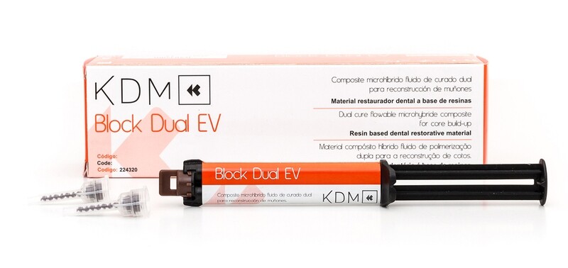 BLOCK DUAL EV KDM JERINGA DOBLE 10 ml+ 20 puntas
KDM
CEMENTO MUÑONES