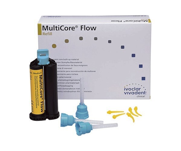 MULTICORE FLOW CARTUCHO
IVOCLAR
CEMENTO MUÑONES