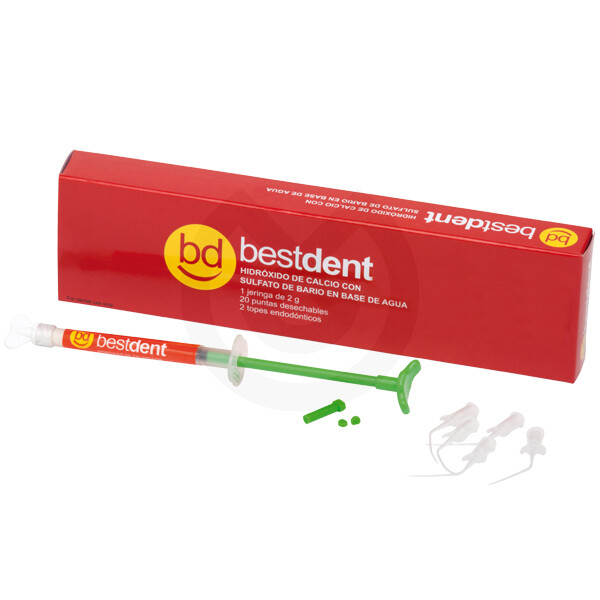 HIDRÓXIDO DE CALCIO CON SULFATO DE BARIO
BESTDENT

HIDROXIDO DE CALCIO
