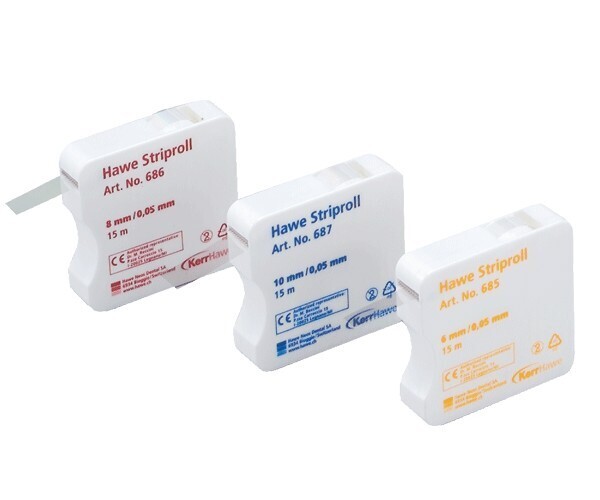 MATRICES TRANSPARENTES EN ROLLO 6MM KERR HAWE
KERR
MATRIZ ACETATO