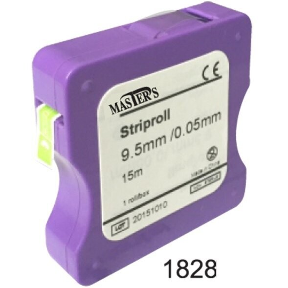ROLLO MATRIZ ACETATO TRANSPARENTE (9,5mm/0,5mm) 15mts