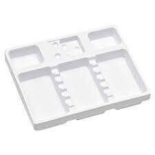BANDEJAS DESECHABLES DE PLASTICO MINI