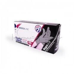 GUANTES NITRILO S/P NEGRO  100U MEDICALINE