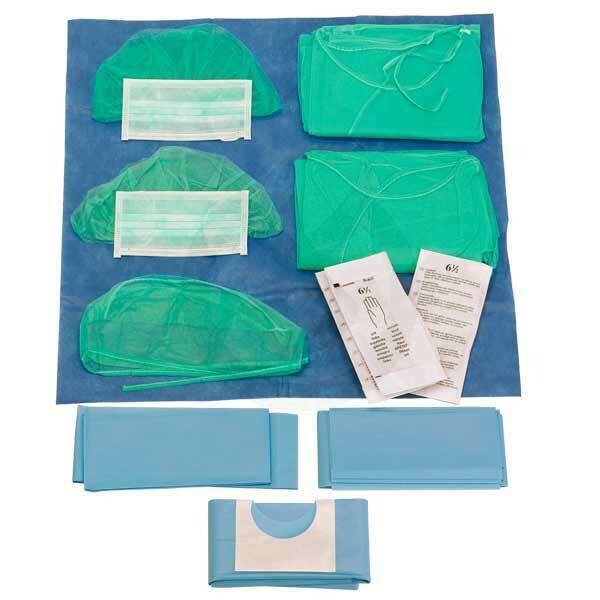 SET SIMPLE ESTÉRIL IMPLANTE CIRUGÍA  GUANTES 7-1/2
CARDIVA