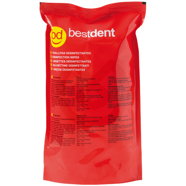 REPOSICIÓN DE TOALLITAS DESINFECTANTES
BESTDENT