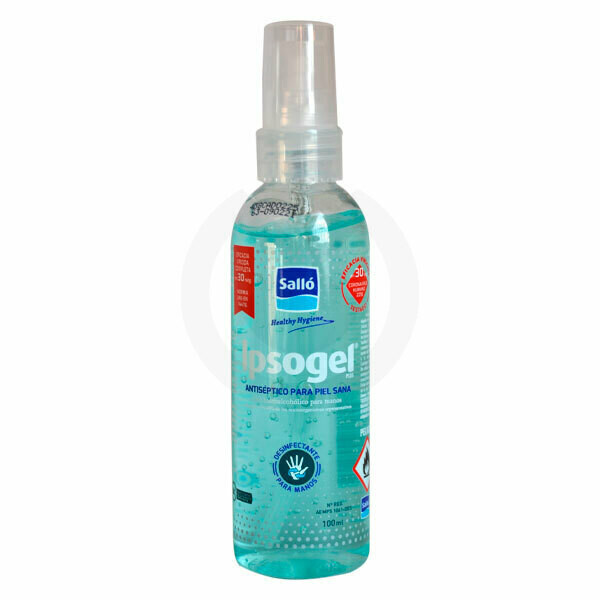 IPSOGEL PLUS GEL DE MANOS 100ML JABON DESINFECTANTE BACTERICIDA Y  LEVURICIDA
SALLÓ