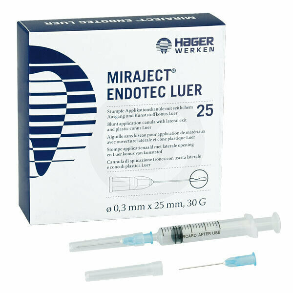 AGUJAS MIRAJECT ENDOTEC 
HAGER & WERKEN