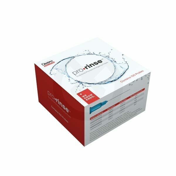 PRO RINSE 100 AGUJAS IRRIGACIÓN + 100 JERINGAS 3CC DENTSPLY MAILLEFER