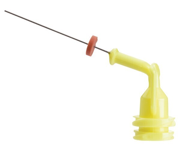 BOQUILLAS NAVITIP 30G. AMARILLA 21MM ULTRADENT