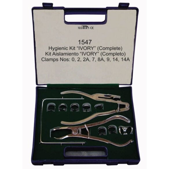 KIT AISLAMIENTO IVORY CLAMP, POSICIONADOR Y PERFORADOR MASTER