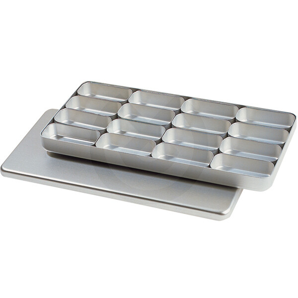 CAJA ENDODONCIA  ENDODONTIC DE 16 COMPARTIMIENTOS
NICHROMINOX