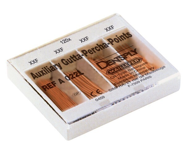 PUNTAS DE GUTTAPERCHA PIRATAS
DENTSPLY MAILLEFER