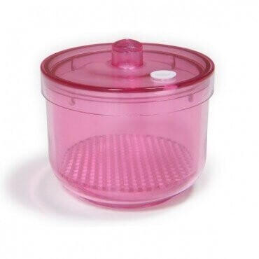 CAJA DESCONTAMINAR FRESAS ROSA
 DESINFECCIÓN FRESAS