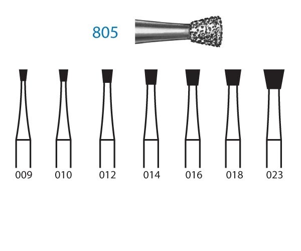 FRESA DIAMANTE CONO INVERTIDO F.G. 805.314 GRANO MEDIO
KOMET