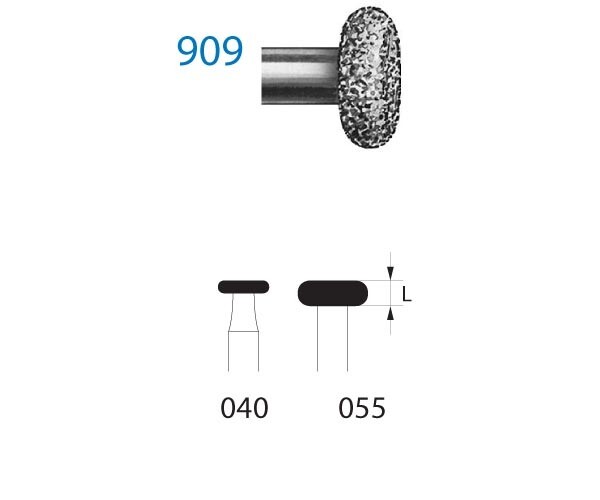 FRESA DIAMANTE RUEDA F.G. 909.314.040 GRANO MEDIO
KOMET