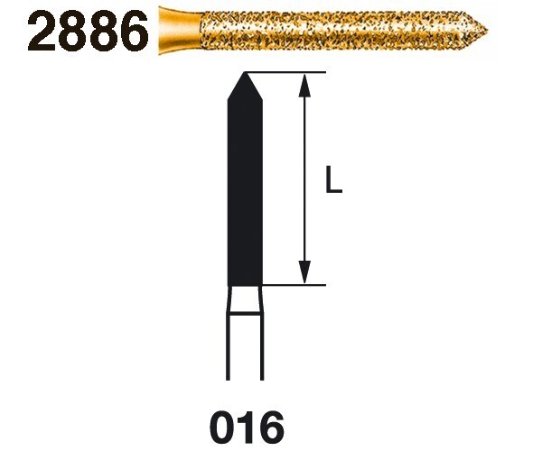 FRESA DIAMANTE CILÍNDRICA LARGA F.G. 2886.314.016 GRANO GRUESO SERIE 2000
KOMET