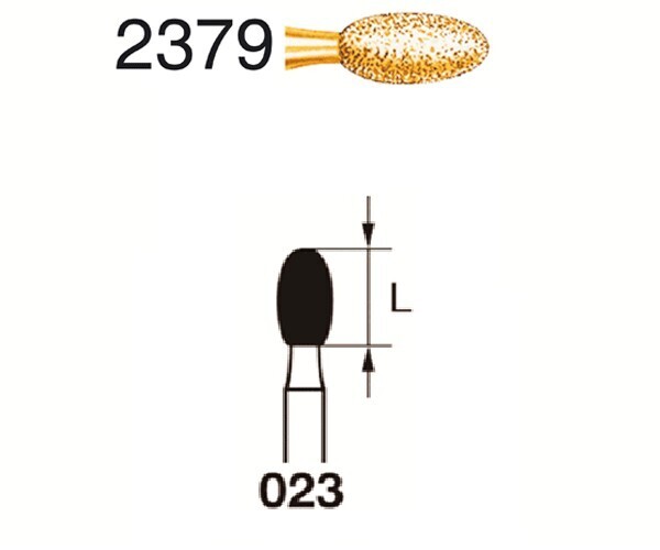 FRESA DIAMANTE HUEVO F.G. 2379.314.023 GRANO GRUESO SERIE 2000
KOMET