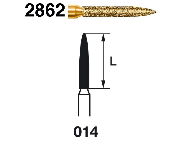 FRESA DIAMANTE LLAMAF.G. 2862.314.014 GRANO GRUESO SERIE 2000
KOMET