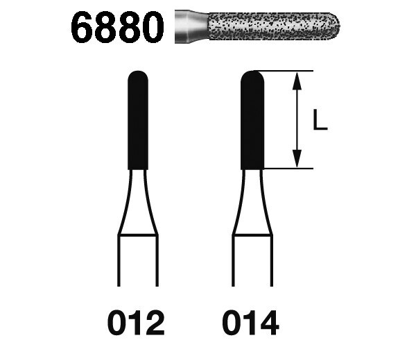 FRESA DIAMANTE PARALELA REDONDA CORTA F.G. 6880.314.012 GRANO GRUESO
KOMET