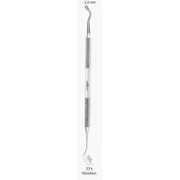 ESPÁTULA  WOODSON 2MMX2,9MM MASTER