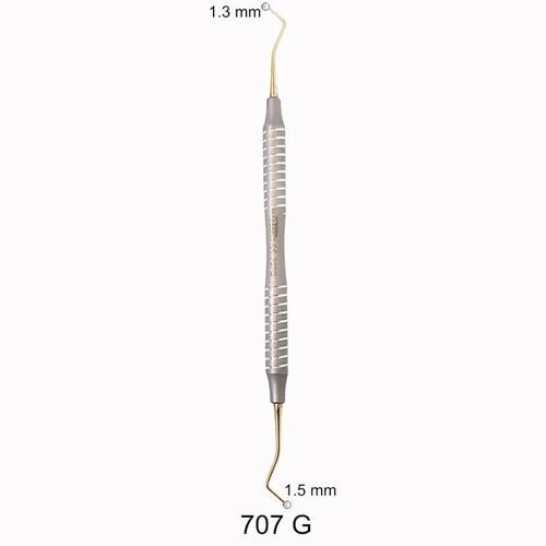 BRUÑÍDOR DOBLE BOLA MANGO TORNADO TITANIO 1,3MMX1,5MM MASTER