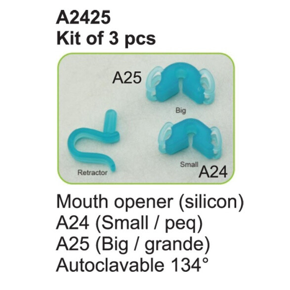 ABRE BOCA KIT SILICONA AUTOCLAVABLE 134º MASTER