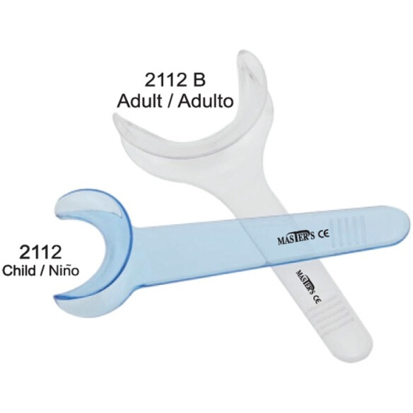 ABRE BOCA NIÑO AUTOCLAVABLE  134ºPLÁSTICO 2 UDS.  MASTER