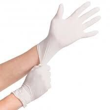 GUANTES DE LÁTEX ESTÉRILES CON POLVO