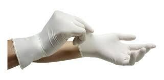 GUANTES DE LÁTEX ESTÉRILES SIN POLVO