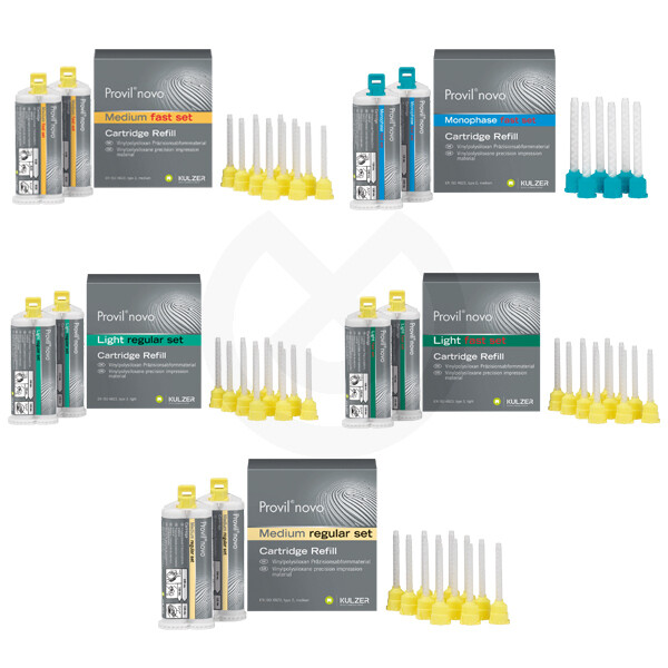PROVIL NOVO LIGHT CARTUCHOS KULZER