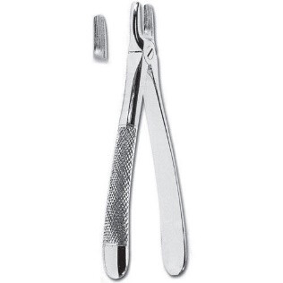 FORCEPS EXTRACCIÓN FORMA INGLESA INCISIVOS Y CANINOS SUPERIORES FIG. 1 MASTERS