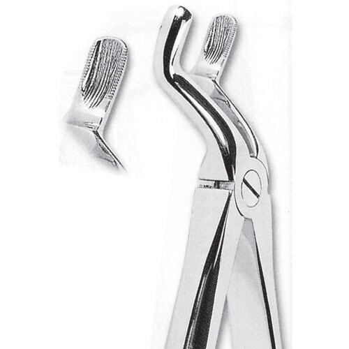 FORCEPS EXTRACCIÓN FORMA INGLESA TERCEROS MOLARES SUPERIORES FIG. 67 MASTERS