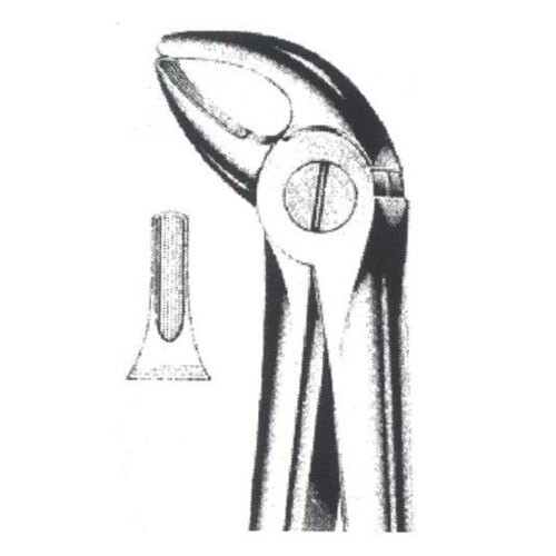 FORCEPS EXTRACCIÓN FORMA INGLESA INCISIVOS Y CANINOS INFERIORES FIG. 4 MASTERS