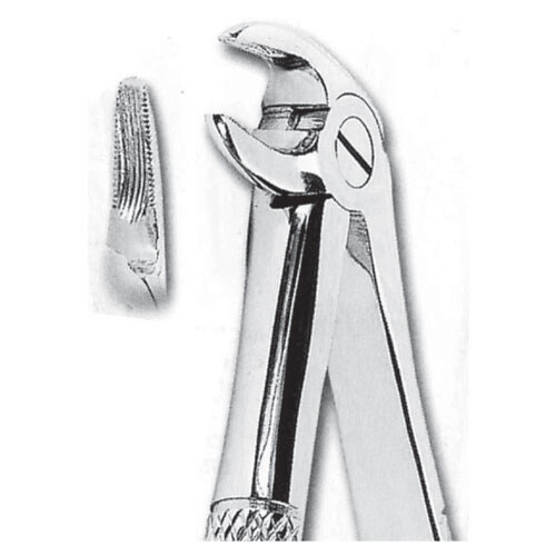 FORCEPS EXTRACCIÓN FORMA INGLESA RAICES INFERIORES FIG. 33A MASTERS