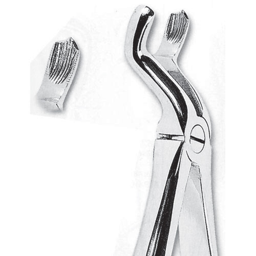 FORCEPS EXTRACCIÓN FORMA INGLESA TERCEROS MOLARES SUPERIORES IZQUIERDOS FIG. 67L MASTERS