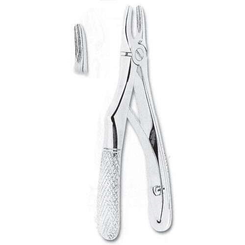 FORCEPS DE EXTRACCIÓN  NIÑOS FORMA INGLESA  INCISIVOS SUPERIORES Y CANINOS FIG. 137 MASTERS