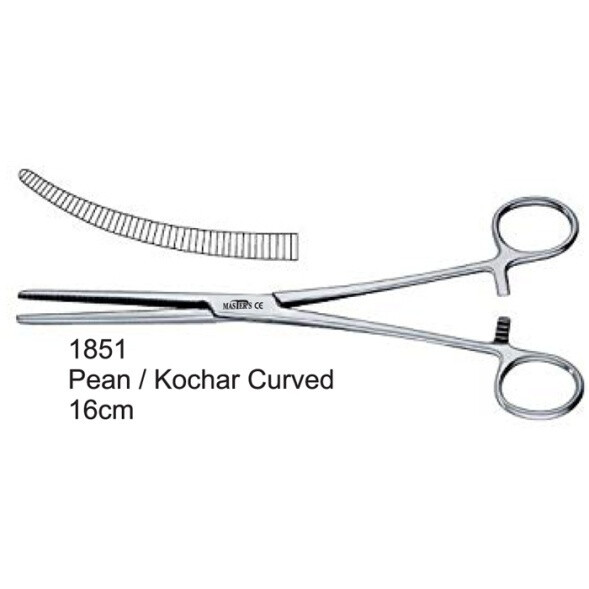 PINZA PEAN KOCHAR CURVA 16CM  MASTERS