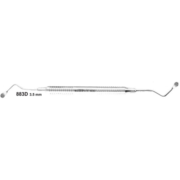 CURETA DENTADA LUCAS 3,5MM MASTERS