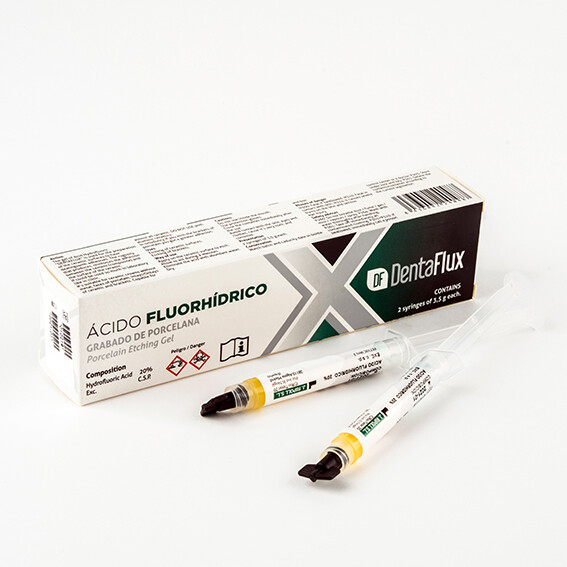 ACIDO FLUORHIDRICO GEL 20%
DENTAFLUX