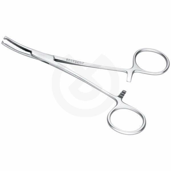 PINZA MOSQUITO 12,5 CM CON DIENTES 
BESTDENT