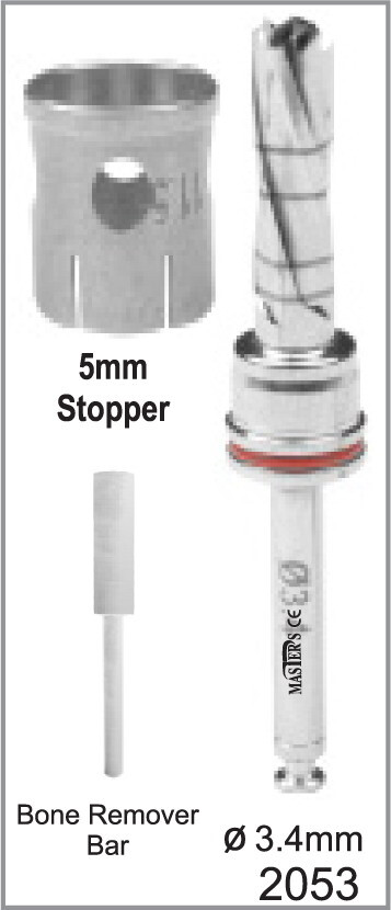 FRESA TREFINA COLECTOR HUESO
MASTER
