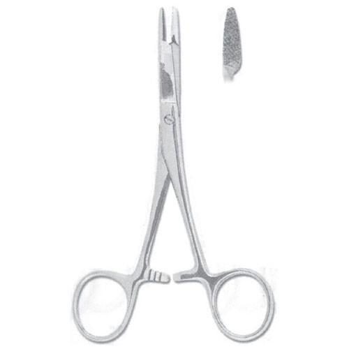 Porta aguja Hegar - Olson 14cm  MASTERS