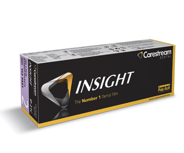 RADIOGRAFÍA PLACAS IP-21C INSIGHT CLINASEPT 3 x 4 cm.
CARESTREAM