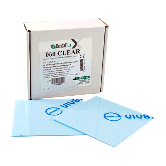 PLANCHAS CLEAR .040 1MM DENTAFLUX